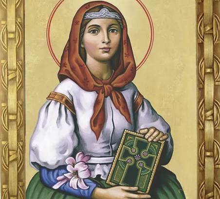 SANTA DYMPHNA, PATRONA DE LOS ENFERMOS MENTALES