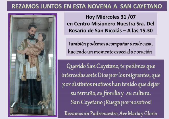 NOVENA A SAN CAYETANO