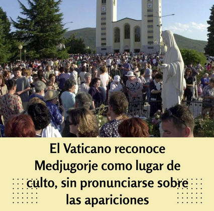 EN MEDJUGORJE, «ABUNDANTES FRUTOS ESPIRITUALES»