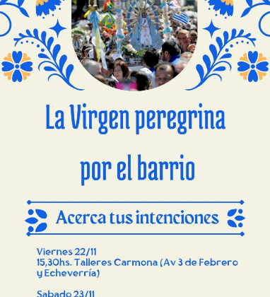 LA VIRGEN PEREGRINA POR LOS BARRIOS