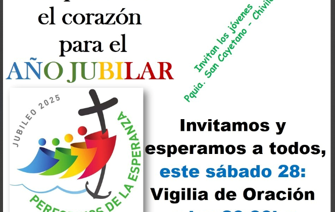 VIGILIA DE ORACIÓN DE PREPARACIÓN AL JUBILEO