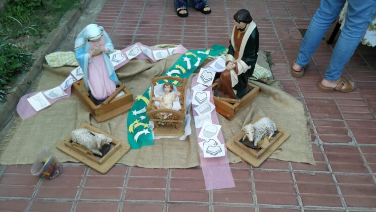 AYER EL PESEBRE EN CASA DE ANITA