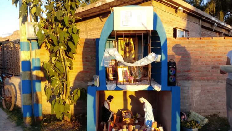 EL PESEBRE EN SAGRADA FAMILIA Y CURA BROCHERO