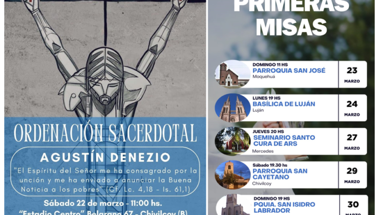 ORDENACIÓN Y PRIMERAS MISAS DE AGUSTÍN