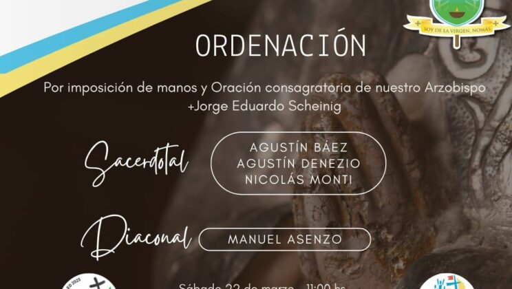 LOS QUE SE ORDENARÁN EN NUESTRAS ORACIONES