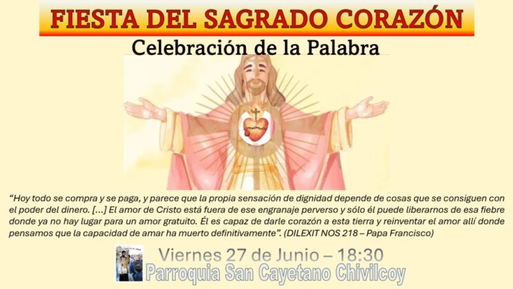 LA FIESTA DEL SAGRADO CORAZÓN EN LA PARROQUIA