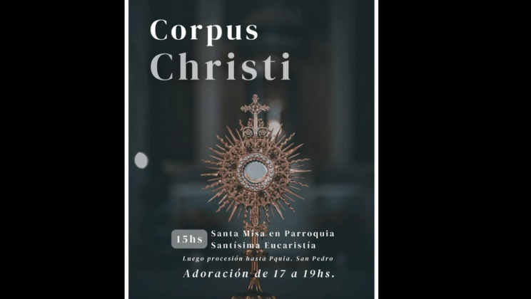 FIESTA DEL CUERPO Y LA SANGRE DE CRISTO EN CHIVILCOY