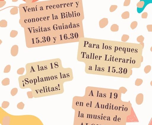 CUMPLEAÑOS DE LA BIBLIOTECA POPULAR