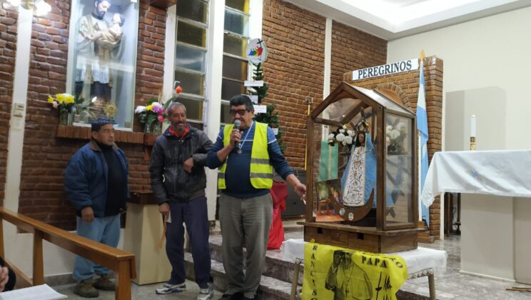 LOS MISIONEROS EN LA PARROQUIA