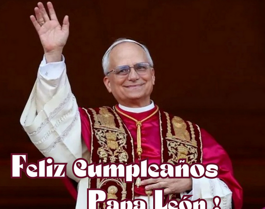 ¡FELIZ CUMPLE PAPA LEÓN!