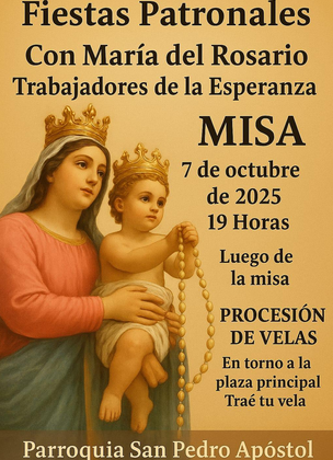 LA PARROQUIA SAN PEDRO NOS INVITA
