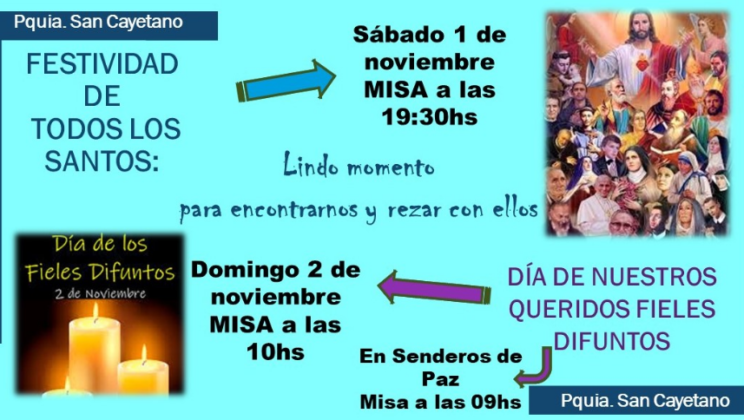 TODOS LOS SANTOS Y FIELES DIFUNTOS