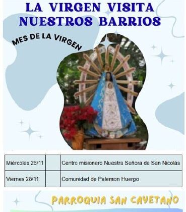 Qué linda visita! ….