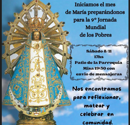 INICIO DEL MES DE MARÍA