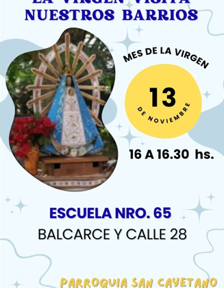 CON MARÍA EN EL BARRIO SAN JOSÉ