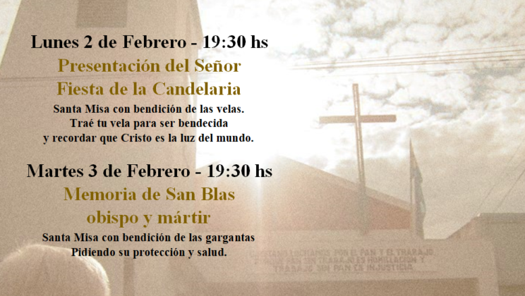 LAS CELEBRACIONES EN LA PARROQUIA