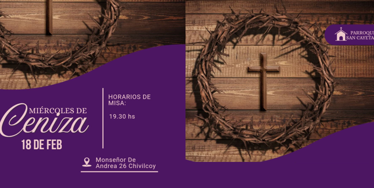 MIÉRCOLES DE CENIZA EN LA PARROQUIA