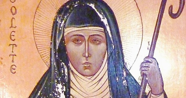 SANTA COLETTA BOYLET, VIRGEN FRANCISCANA