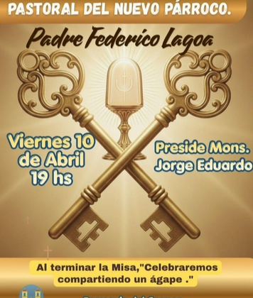 INICIO DEL MINISTERIO PASTORAL DEL P. FEDERICO EN LA PARROQUIA DEL CARMEN