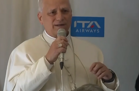 «BIENVENIDO PAPA LEÓN»