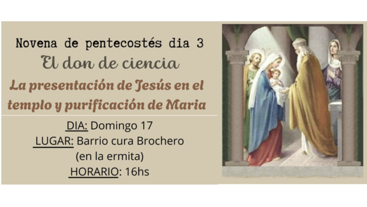 NOVENA DE PENTECOSTÉS – DÍA 3