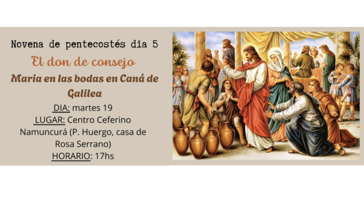 NOVENA DE PENTECOSTÉS – DÍA 5