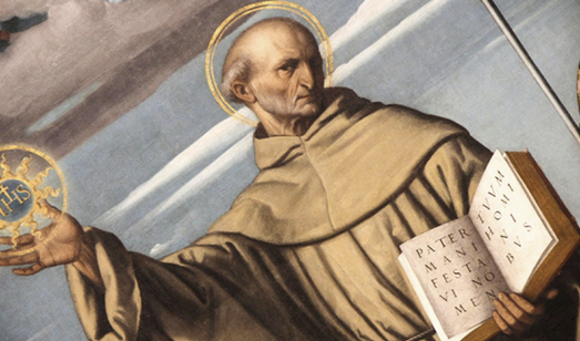 SAN BERNARDINO DE SIENA, FRANCISCANO