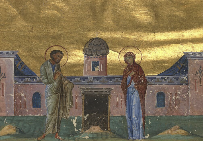ss. Joaquín y Ana (©BAV, Vat. gr. 1613, f. 23)