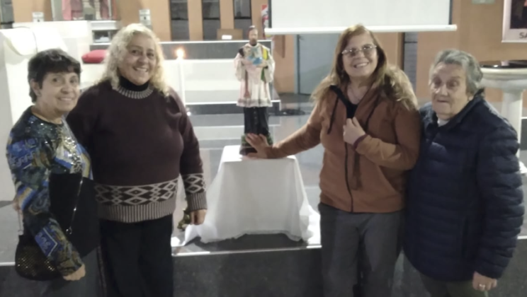SAN CAYETANO VISITA LA PARROQUIA CRISTO OBRERO