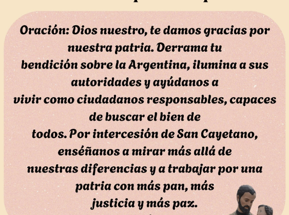 NOVENA A SAN CAYETANO – DÍA 1