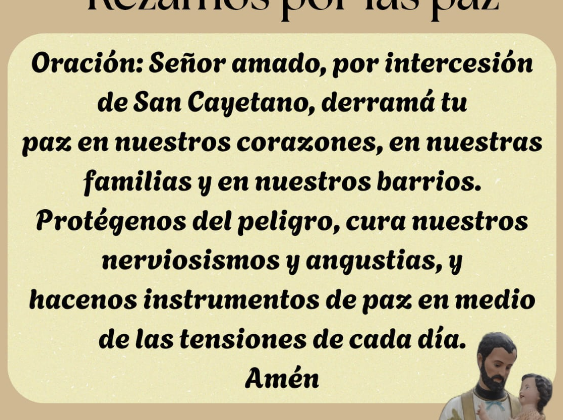 NOVENA A SAN CAYETANO – DÍA 9