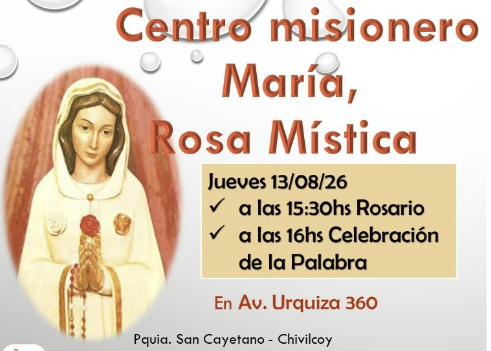 CELEBRACIÓN EN MARÍA ROSA MÍSTICA