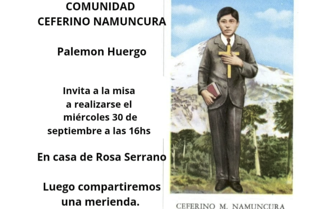 MISA EN HUERGO