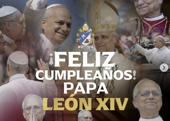 ¡FELIZ CUMPLE PAPA LEÓN!