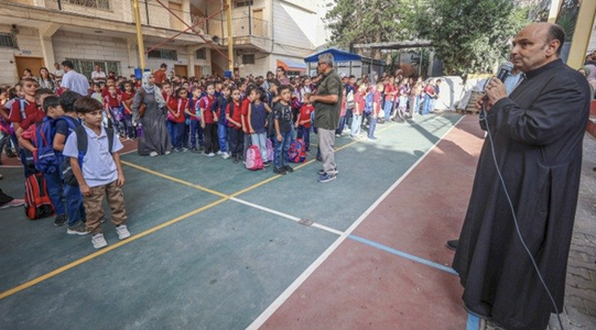REABREN LAS ESCUELAS EN GAZA