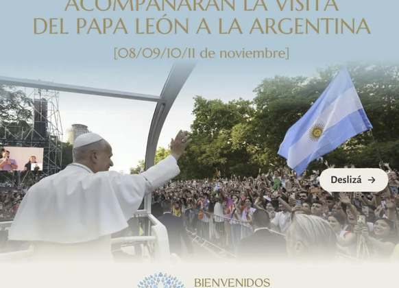 LOS ARTISTAS EN LA VISITA DEL PAPA LEÓN
