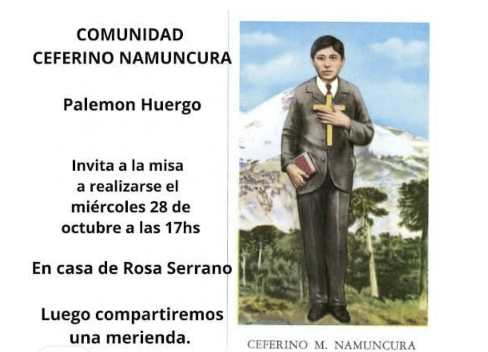 MISA EN HUERGO